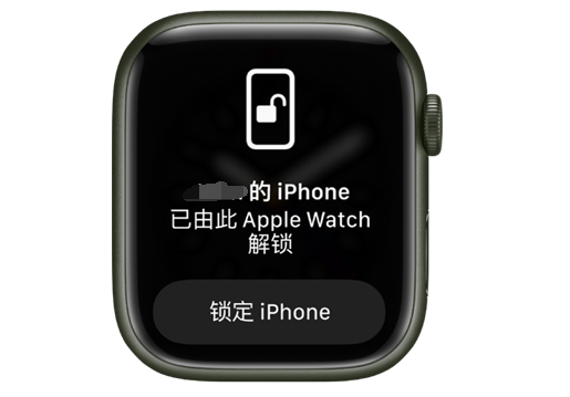 徐州苹果手机维修分享用 AppleWatch 解锁配备面容 ID 的 iPhone方法 